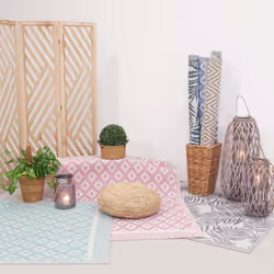 Paravent en bois naturel