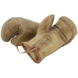 Aubry Gaspard DMA 1700 paire Boîte de rangement Carré Cuir