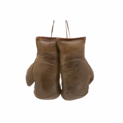 Aubry Gaspard DMA 1700 paire Boîte de rangement Carré Cuir