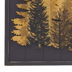 Aubry Gaspard - Cadre en pin forêt Sapin - Gris