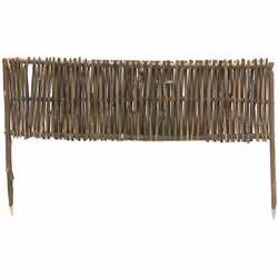 Aspect Finitions Naturelle Matériau principal Noisetier Dimensions Hauteur de la bordure (en cm) 35,00 Hauteur totale (en cm) ...
