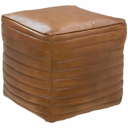 Aspect Coloris Marron Matériau principal Cuir Dimensions Hauteur (en cm) 42,00 Longueur (en cm) 40,00 Profondeur (en cm) 40,0 ...