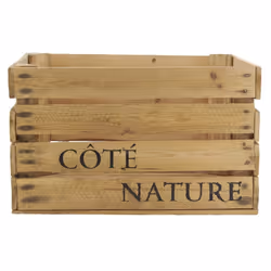 Aubry Gaspard - Caisse en bois
