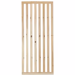 Description générale Ce panneau de latte en pin naturel est à la fois un séparateur de pièce et un décor mural, représentant ...