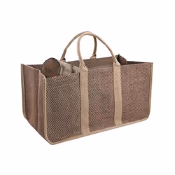 Aspect Matériau principal Jute Matériaux secondaires Doublure plastifiée Dimensions Hauteur (en cm) 33 Longueur (en cm) 65 Pr ...