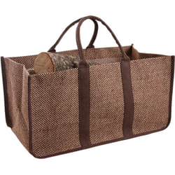 Aubry Gaspard - Sac à bûches en toile de jute