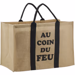 Description générale Découvrez notre Sac à Bûches en Jute, un accessoire à la fois esthétique et fonctionnel, conçu pour le s ...