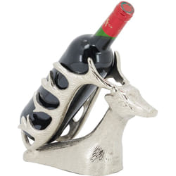 Porte-bouteille en aluminium en forme de cerf