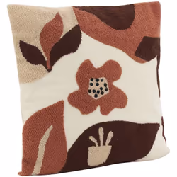 Aspect Coloris Terracotta Écru Matériau principal Coton Matériaux secondaires Fibre de polyester Dimensions Largeur (en cm) 4 ...