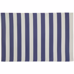 Aspect Coloris Bleu Blanc Matériau principal Polypropylène, 100% plastique recyclé Dimensions Longueur (en cm) 180,00 Profond ...