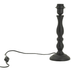 Aubry Gaspard - Pied de lampe en bois sculpté Bois noir