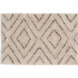 Aspect Coloris Écru Noir Finitions Naturelle et teintée Matériau principal coton Dimensions Largeur (en cm) 60,00 Longueur (e ...