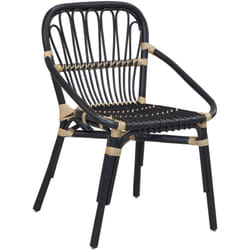 Chaise en rotin Backa