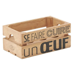 Aubry Gaspard - Boite à oeufs en bois - Se faire cuire un oeuf Boîte à Œufs