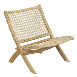 Fauteuil pliant en teck