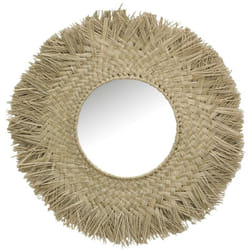 Aubry Gaspard - Miroir en jonc à franges