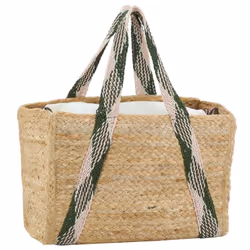 Aspect Matériau principal jute Matériaux secondaires coton Dimensions Hauteur (en cm) 25,00 Longueur (en cm) 35,00 Profondeur ...