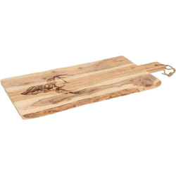 Grande planche à découper en bois d'acacia - Cerf Grand modèle