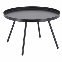 Aspect Matériau principal Metal noir Dimensions Diamètre (en cm) 50,00 Hauteur (en cm) 31,00 Autres caractéristiques Poids (e ...