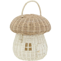 Aubry Gaspard - Panier en rotin Maison Champignon
