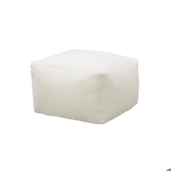 Pouf carré en bouclette Carré