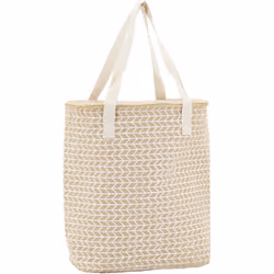 Aspect Coloris Blanc et naturel Matériau principal jute Matériaux secondaires coton Dimensions Hauteur (en cm) 39,00 Longueur ...