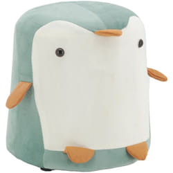 Aubry Gaspard - Pouf Pingouin en velours