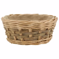 Aspect Matériau principal osier Matériaux secondaires Jute Dimensions Diamètre (en cm) 27,00 Hauteur (en cm) 12,00 style="lis ...