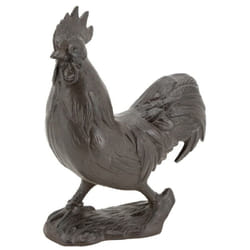 Aubry Gaspard - Coq en fonte marron