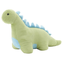 Cale-porte dinosaure en coton vert