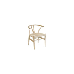 Chaise Ming en teck naturel et synthétique - outdoor