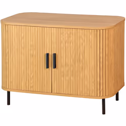 Description générale Commode en bois clair de la collection Kyoto, fabriquée en medium stratifié de haute qualité. Ce meuble  ...