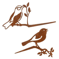 Aubry Gaspard - Décors de jardin en métal Oiseaux (lot de 2)