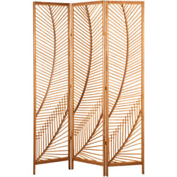 Paravent en bois Feuillage