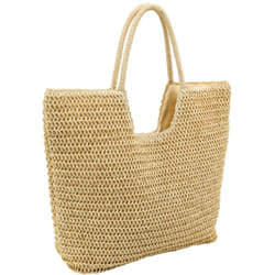 Aubry Gaspard - Sac cabas tressé naturel