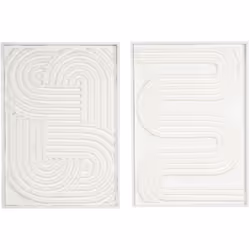 Aspect Coloris Ecru - Blanc Finitions Papier maché Matériau principal pin Matériaux secondaires médium Dimensions Hauteur (en ...