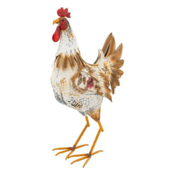 Aubry Gaspard - Statue de Coq en métal coloré