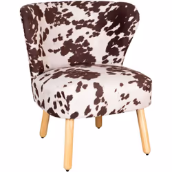 Aspect Coloris Imitation vache Matériau principal polyester Matériaux secondaires hévéa Dimensions Hauteur (en cm) 76,00 Long ...