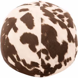 Aspect Coloris Imitation vache Matériau principal polyester Dimensions Diamètre (en cm) 22,00 Autres caractéristiques Informa ...