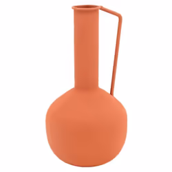 Aspect Coloris Terracotta Finitions Mate Matériau principal Métal Dimensions Diamètre (en cm) 13,00 Hauteur (en cm) 26,00 Aut ...