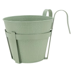 Aubry Gaspard - Cache-pot rebord de fenêtre en métal Kaki