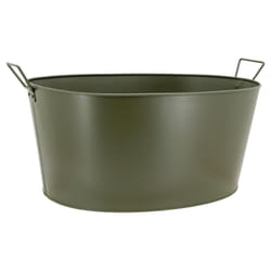Aubry Gaspard - Bassine en métal Kaki Cargo