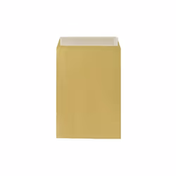 Enveloppes à ouverture latérale pour envoyer des documents format A4. Pochettes kraft brun 90 g. Fermeture par pâte autocolla ...