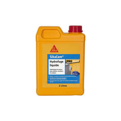 Sika - Hydrofuge de masse liquide Cem - Pour béton et mortier - 2L