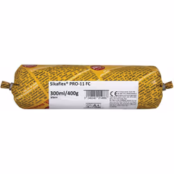 Mastic colle polyuréthane multi-usage Sikaflex Pro-11FC - Poche 300ml Marron - Poche 300ml