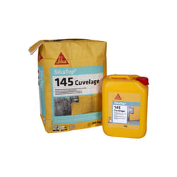 Sika - Revêtement d'imperméabilisation top 145 Cuvelage - Gris - 25kg