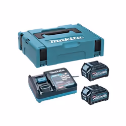 Pack batteries MAKITA BL4025 + chargeur DC40RA en MAKPAC1 - Li-ion 36V 25Ah