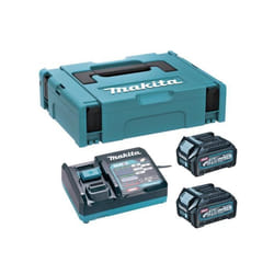 Pack batteries MAKITA BL4025 + chargeur DC40RA en MAKPAC1 - Li-ion 36V 25Ah