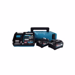 Packs Énergie 40Vmax XGT® Lithium-Ion - MAKITA -avec 2 batteries 40V 4.0Ah MakPac - 191J97-1