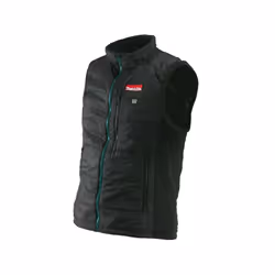 Blouson chauffant MAKITA 14.4V / 18V Li-Ion 1 batterie 1.5Ah + chargeur - DVC200ZXL-P - Autonomie maximale de 25h (BL1830 à l ...